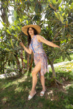 Sunset Paisley Tulle Sarong