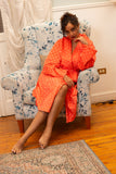 Sunset Star Robe - Orange