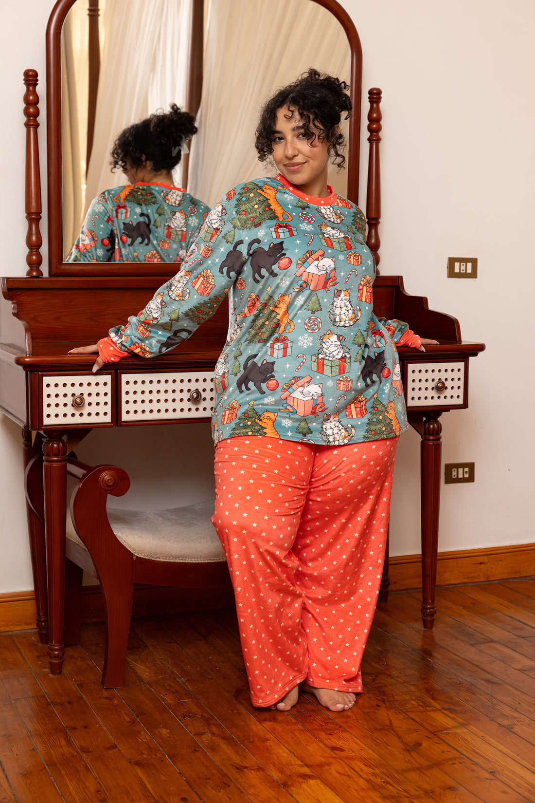 The Cozy Cats Pajama Set