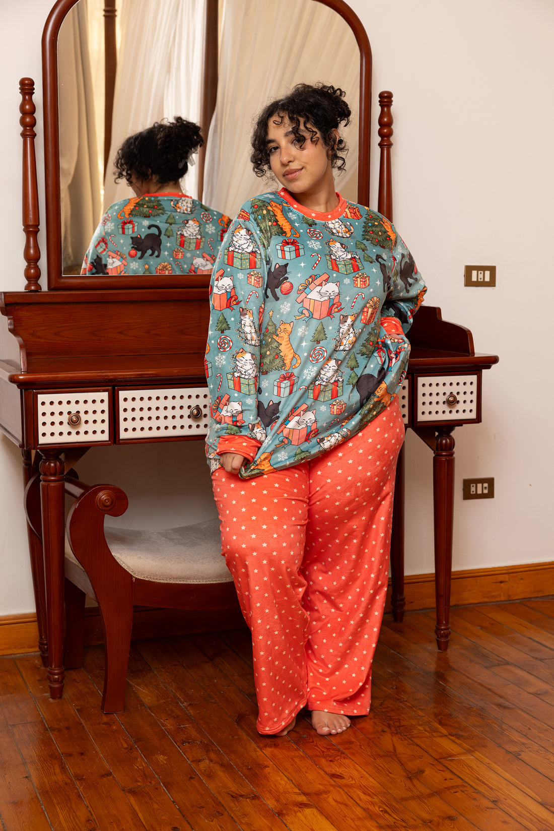The Cozy Cats Pajama Set