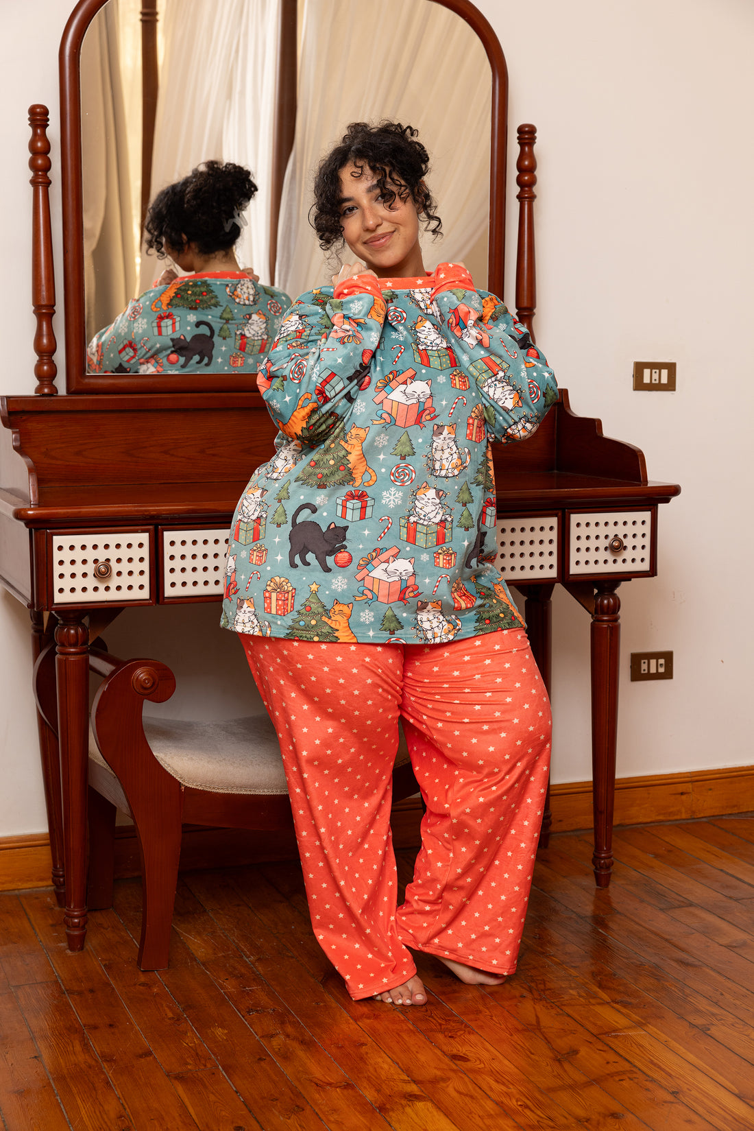 The Cozy Cats Pajama Set