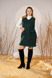 The Emerald Pocket Cord Dress