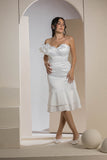The Flora Midi Dress - White