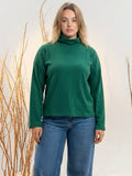 The Green Basic Wool Pullover