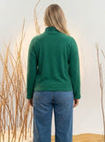 The Green Basic Wool Pullover