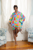 The Gummy Glow Hoodie Blanket