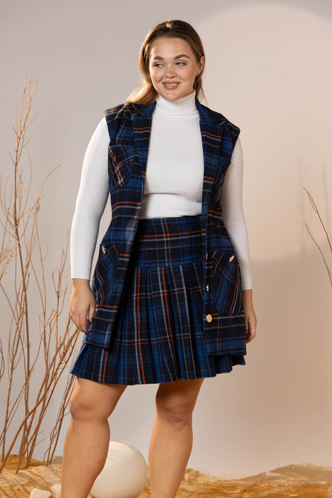 The Heritage Wool Plaid Vest