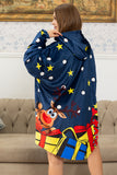 The Ho Ho Cozy Hoodie Blanket