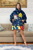 The Ho Ho Cozy Hoodie Blanket