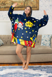 The Ho Ho Cozy Hoodie Blanket