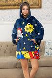 The Ho Ho Cozy Hoodie Blanket