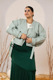 The Mint Mist Cropped Jacket