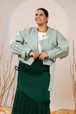 The Mint Mist Cropped Jacket