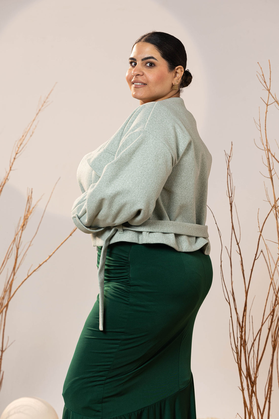 The Mint Mist Cropped Jacket