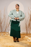 The Mint Mist Cropped Jacket