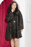 The Noir Bow Sequin Dress