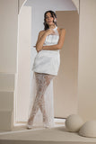 The Overlay Lace Dress - White