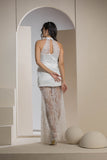 The Overlay Lace Dress - White