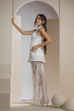 The Overlay Lace Dress - White