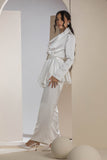 The Satin Grace Set - White