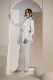The Satin Grace Set - White