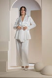 The Satin Grace Set - White