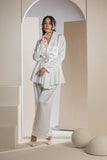 The Satin Grace Set - White