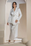 The Satin Grace Set - White