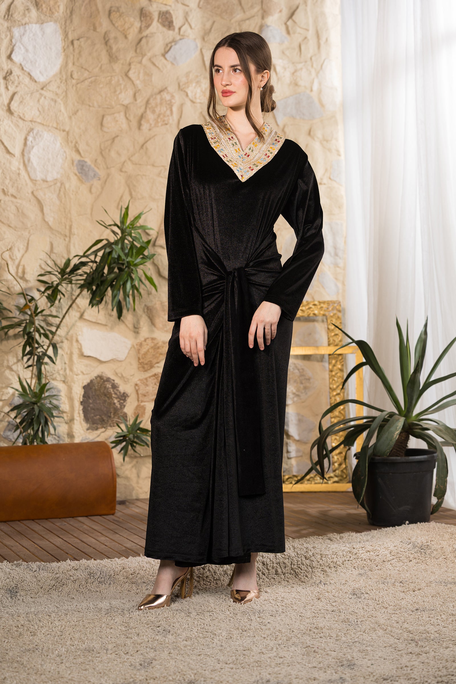 Velvet Majesty Dress Set