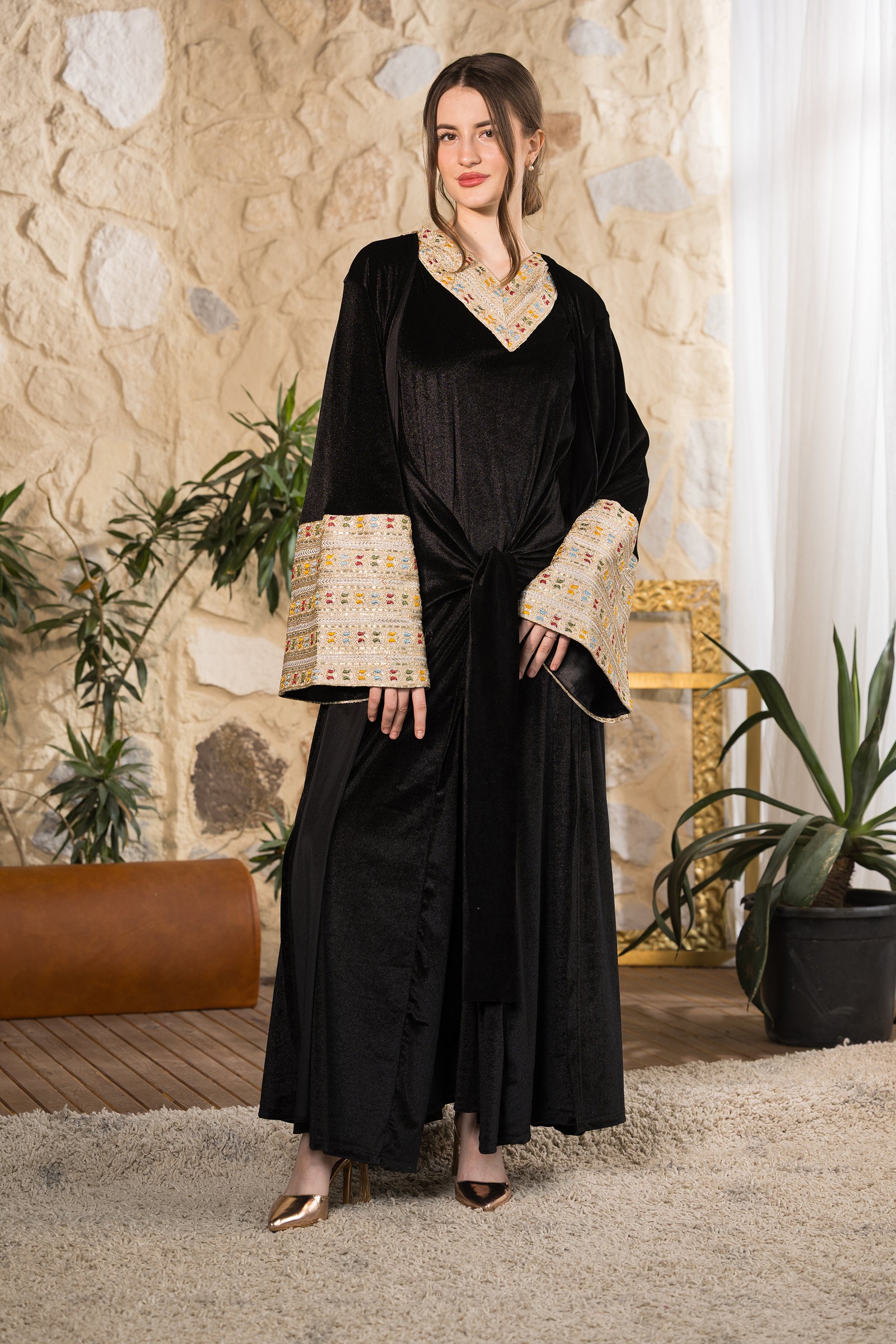 Velvet Majesty Dress Set