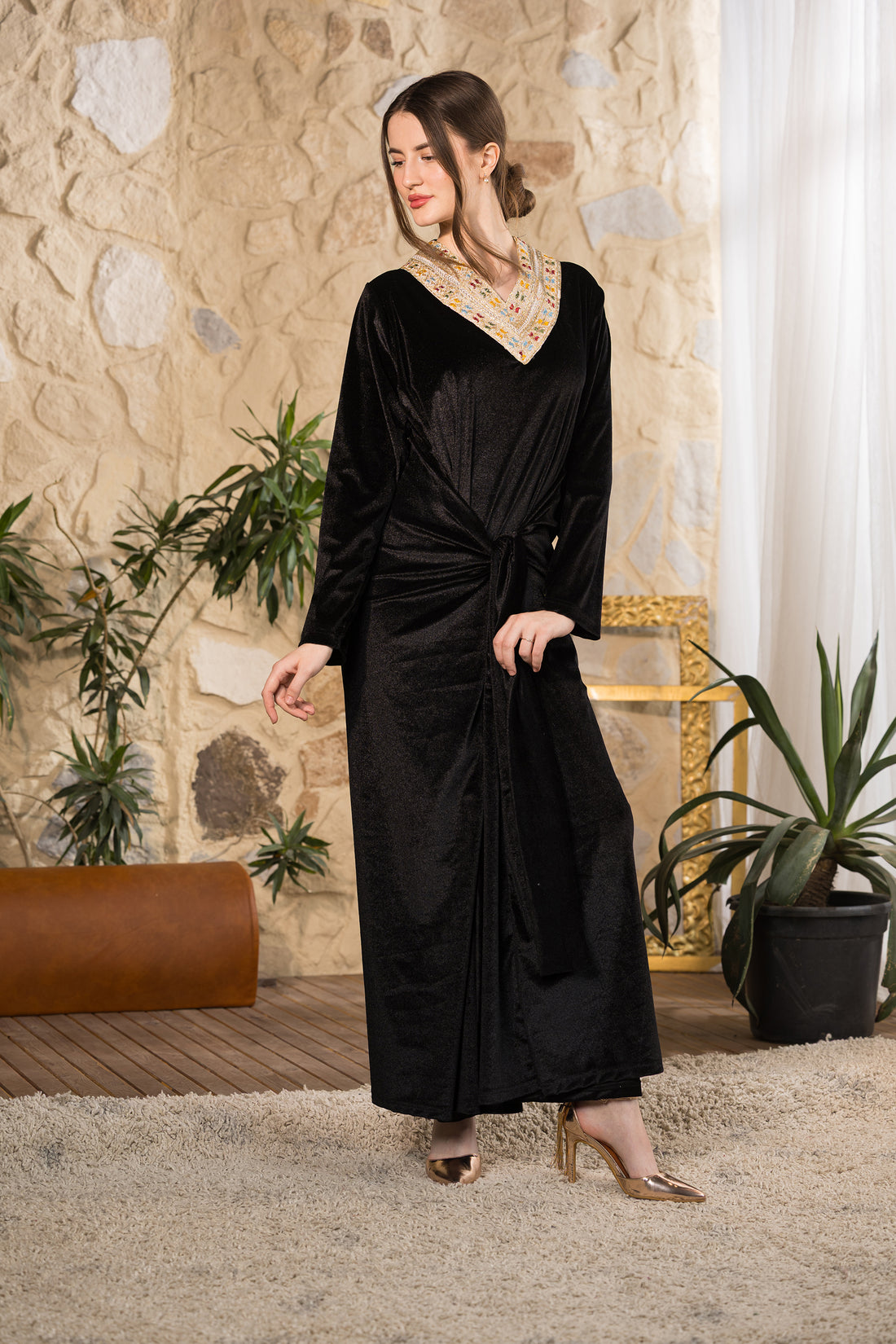 Velvet Majesty Dress Set