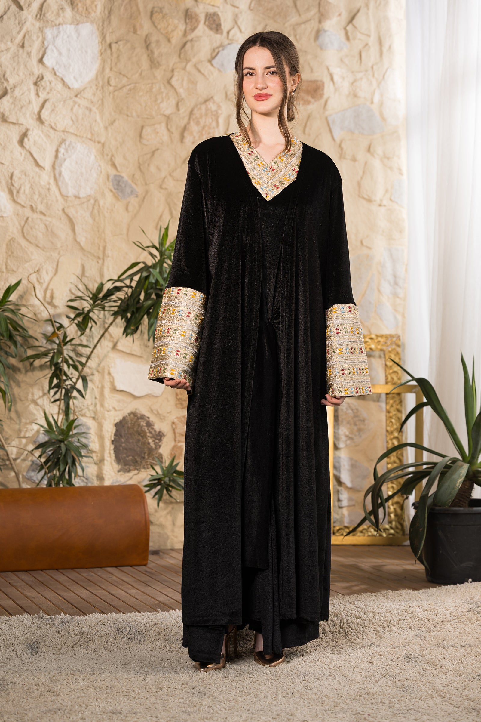 Velvet Majesty Dress Set