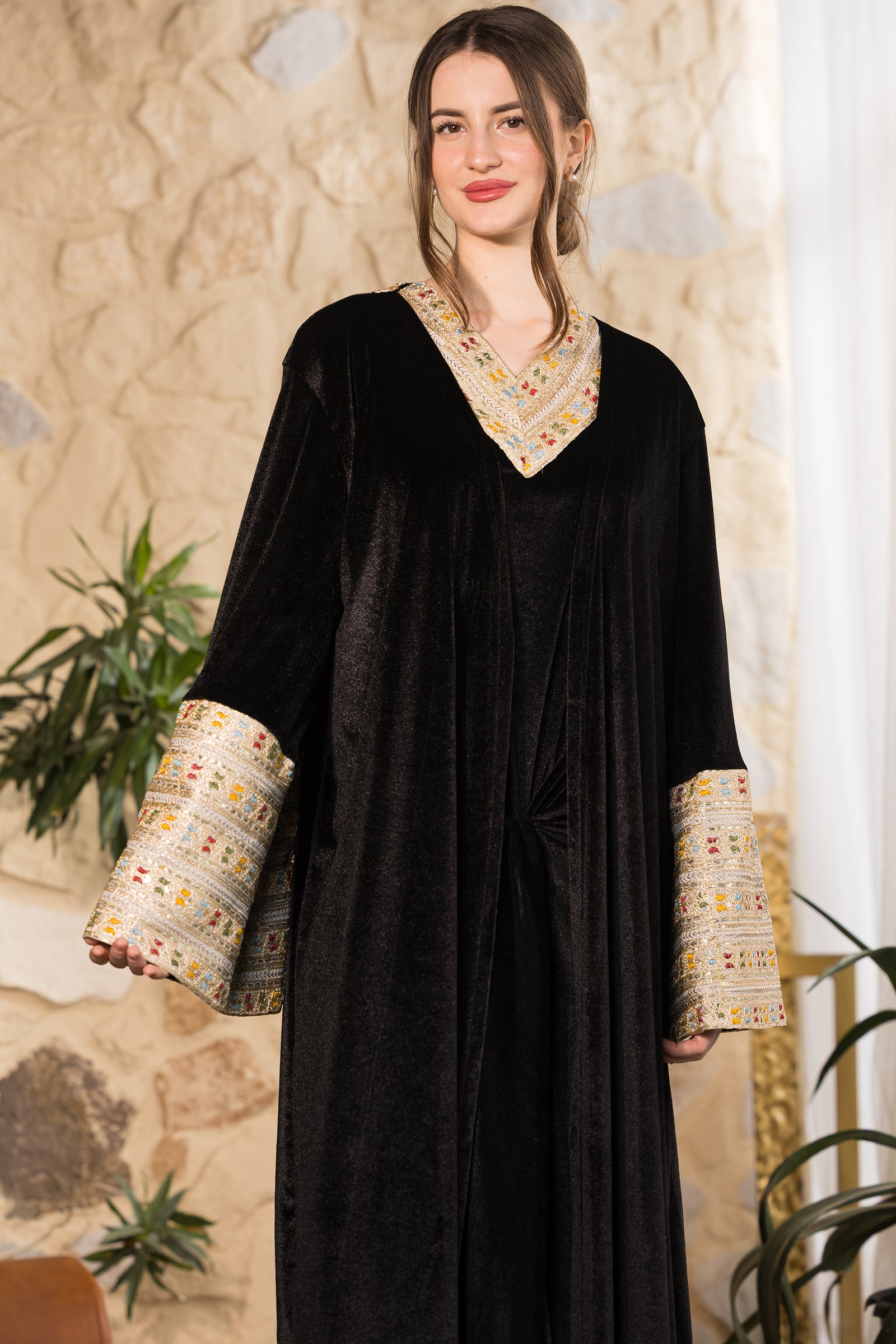 Velvet Majesty Dress Set