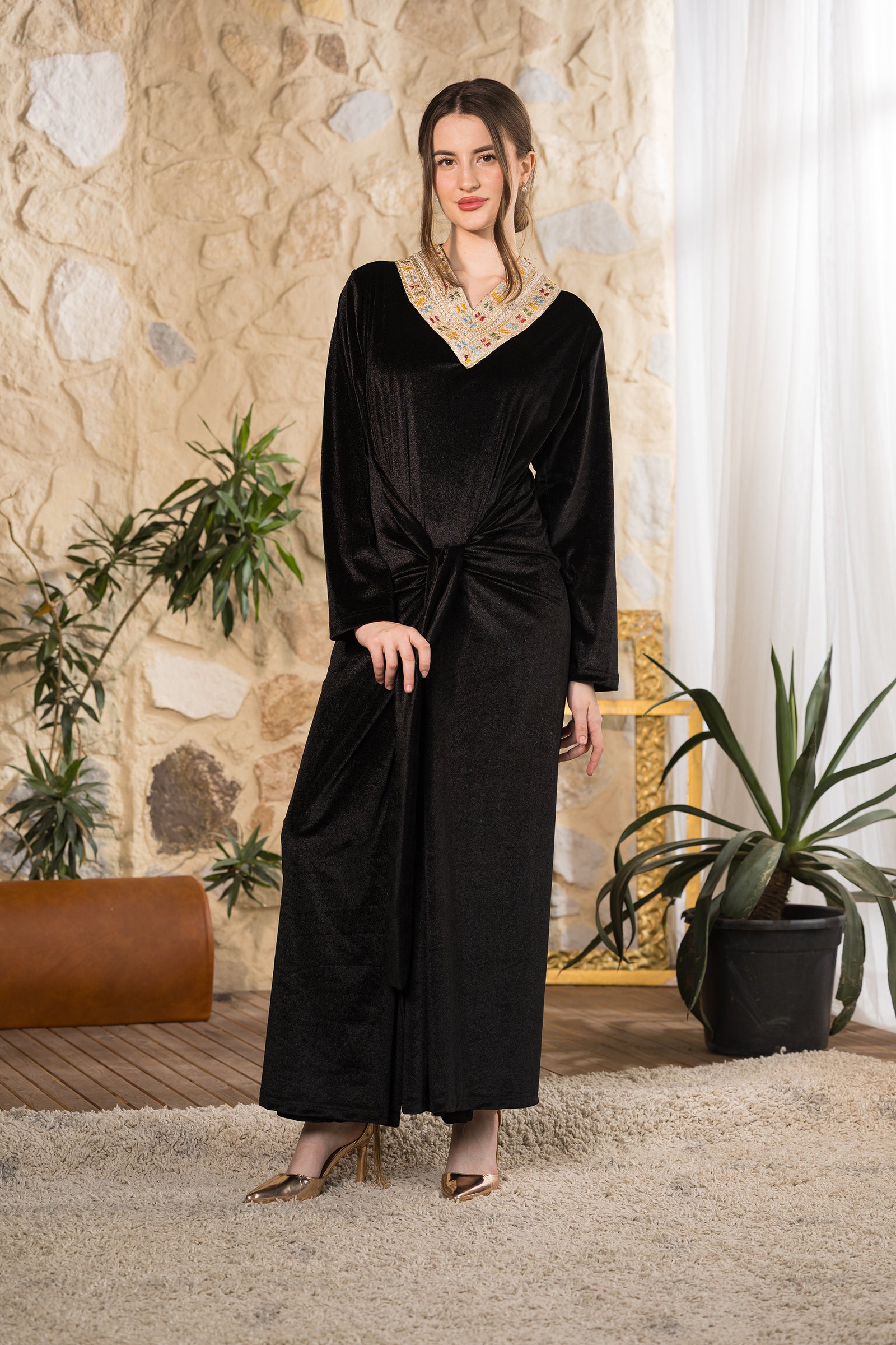 Velvet Majesty Dress Set