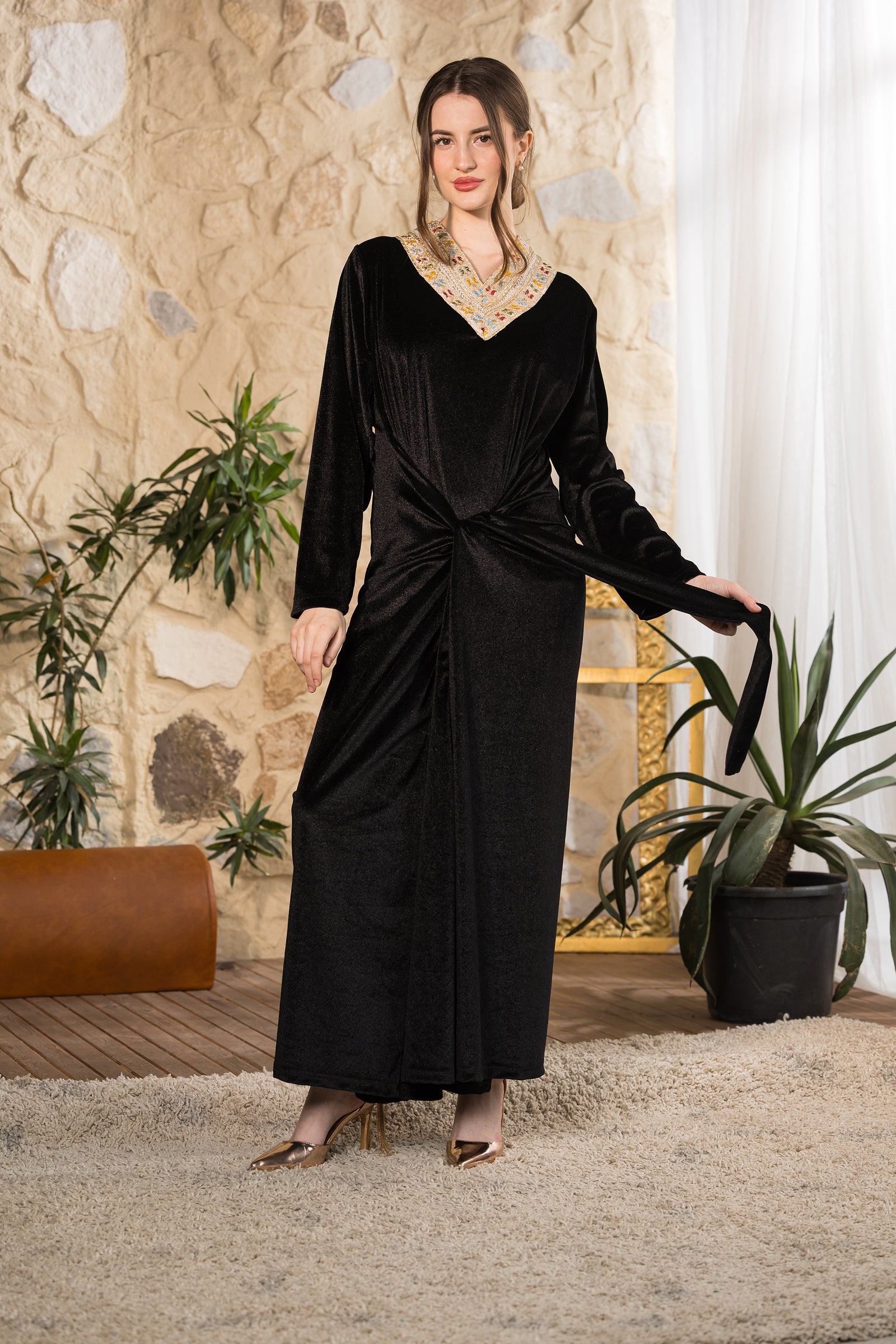 Velvet Majesty Dress Set