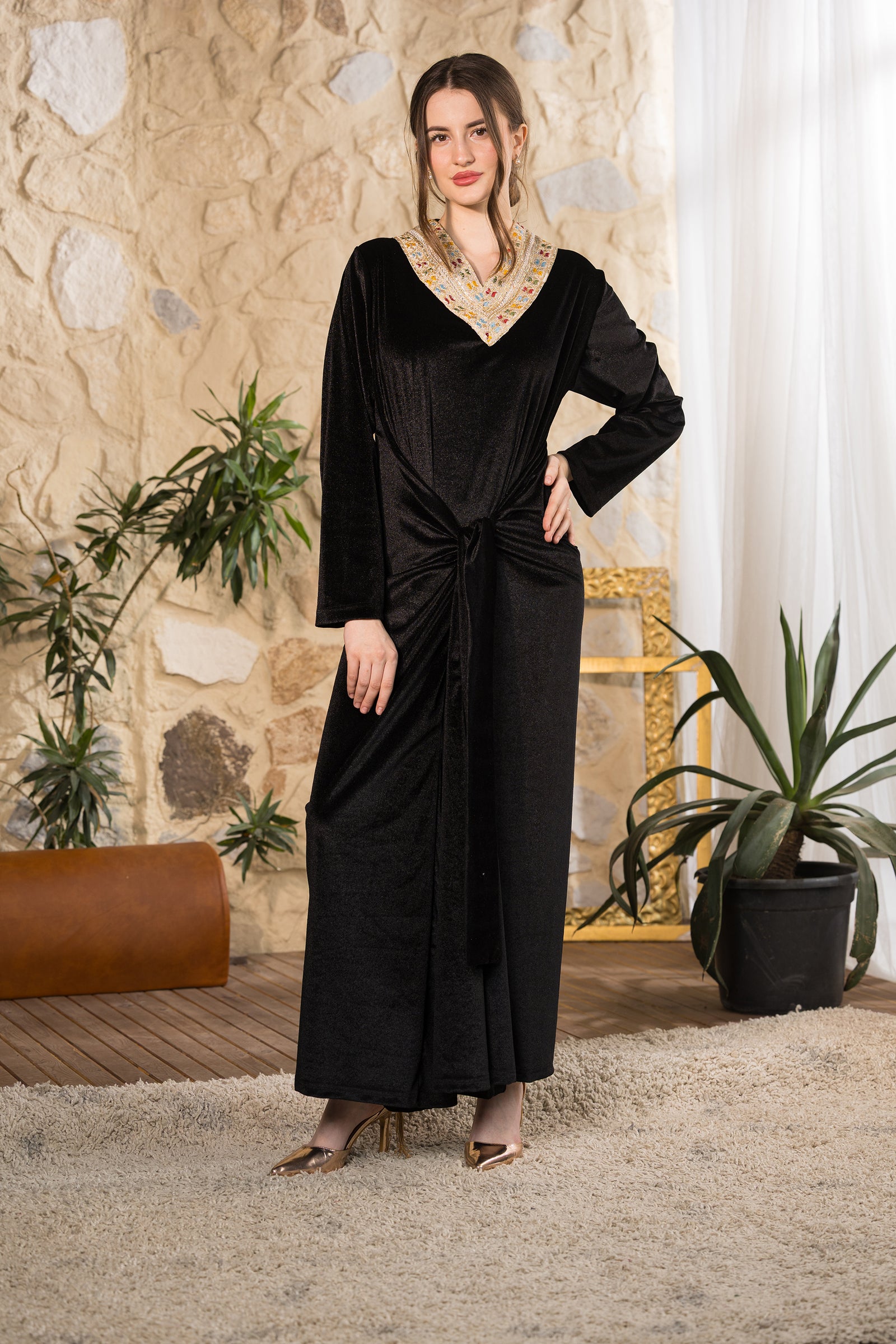 Velvet Majesty Dress Set