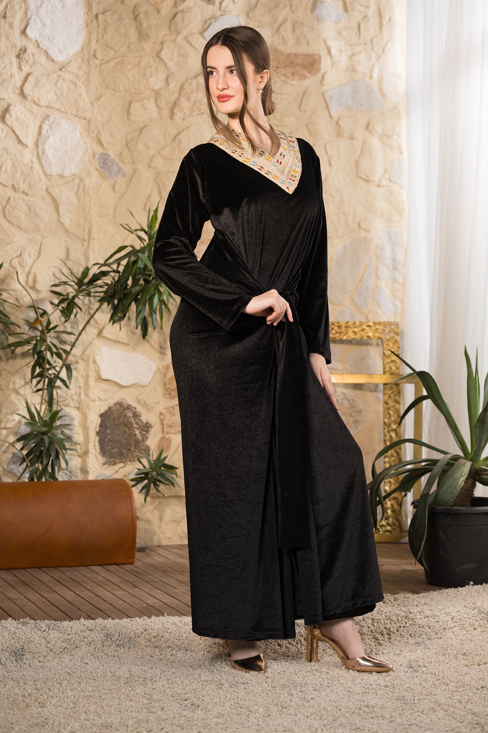 Velvet Majesty Dress Set