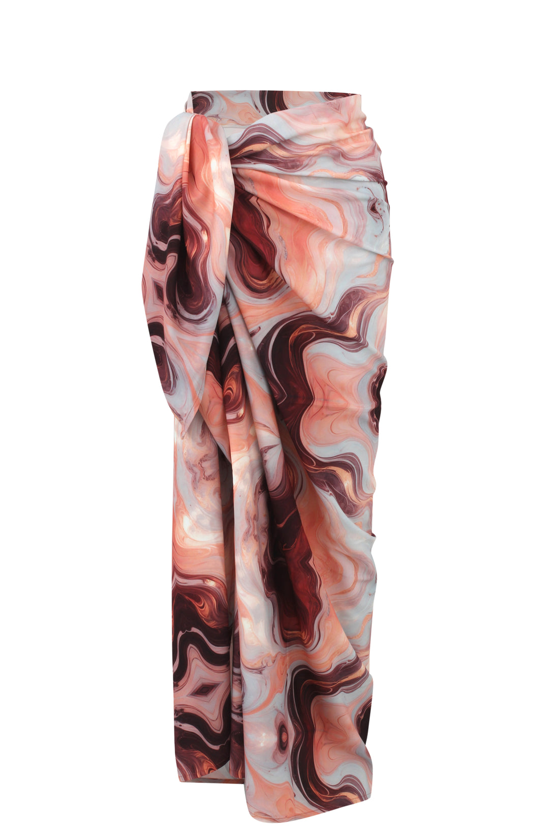 Velvet Marble Crepe Sarong