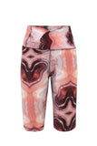 Velvet Marble High-Waist Short
