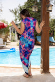 Violet Storm Twist Bodysuit