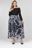 Wild Pleated Chiffon Skirt