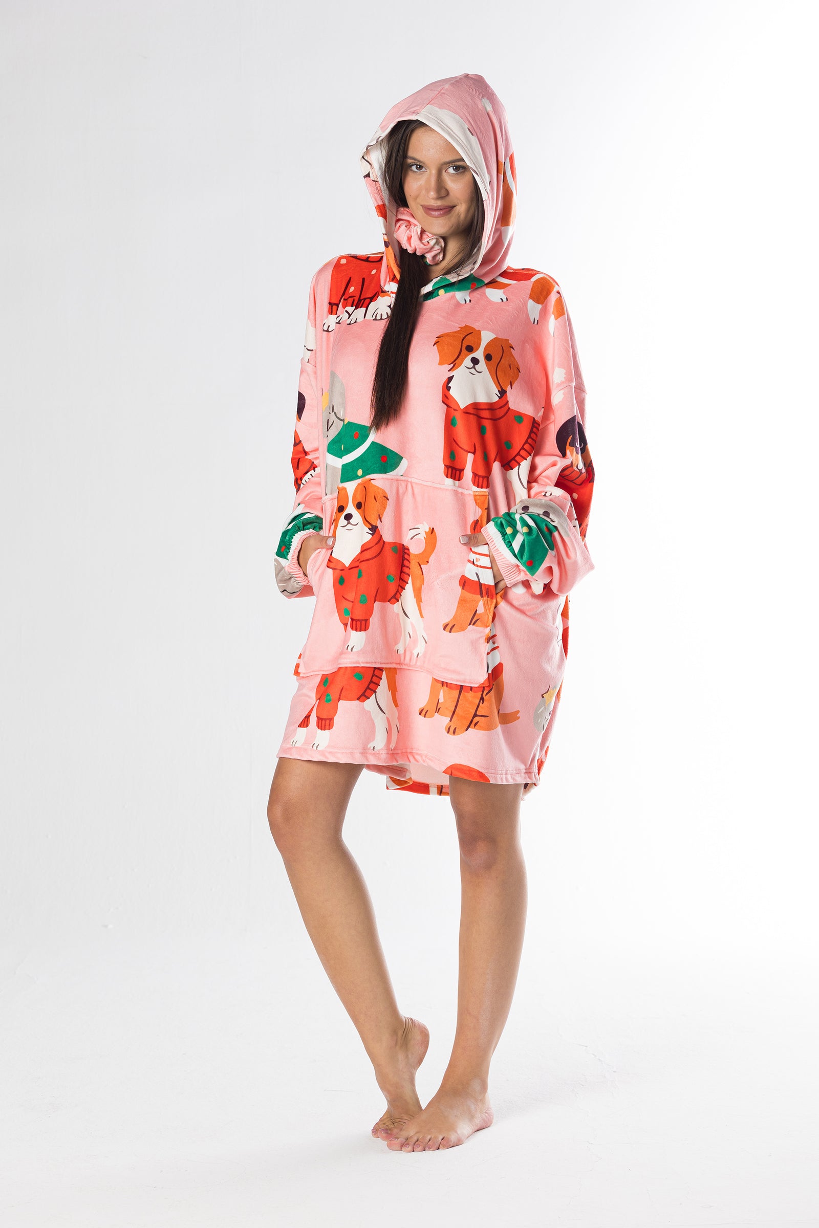 Woof & Warmth Hoodie Blanket