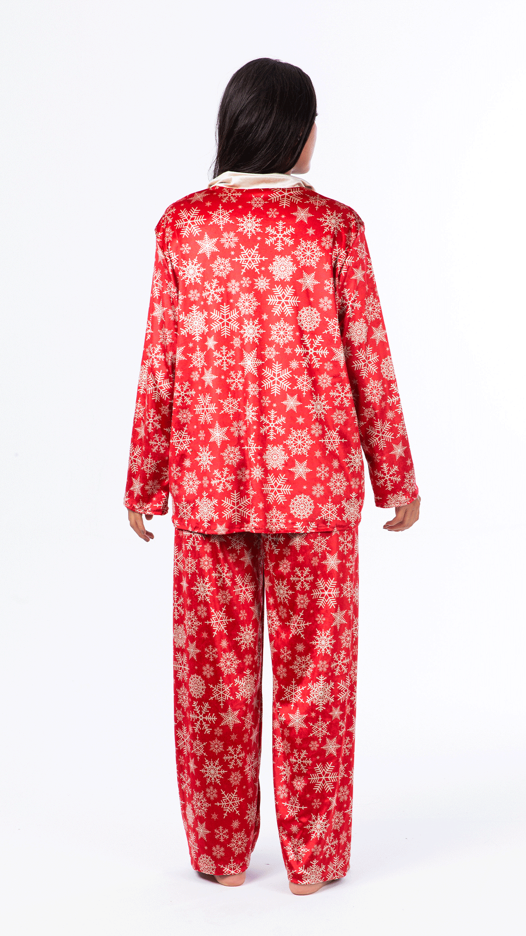 Christmas Time  2 piece Classic Pjs- Red