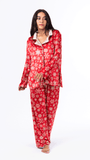 Christmas Time  2 piece Classic Pjs- Red