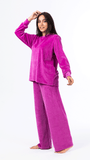 Candy velvet Pjs Set - pink