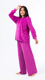 Candy velvet Pjs Set - pink
