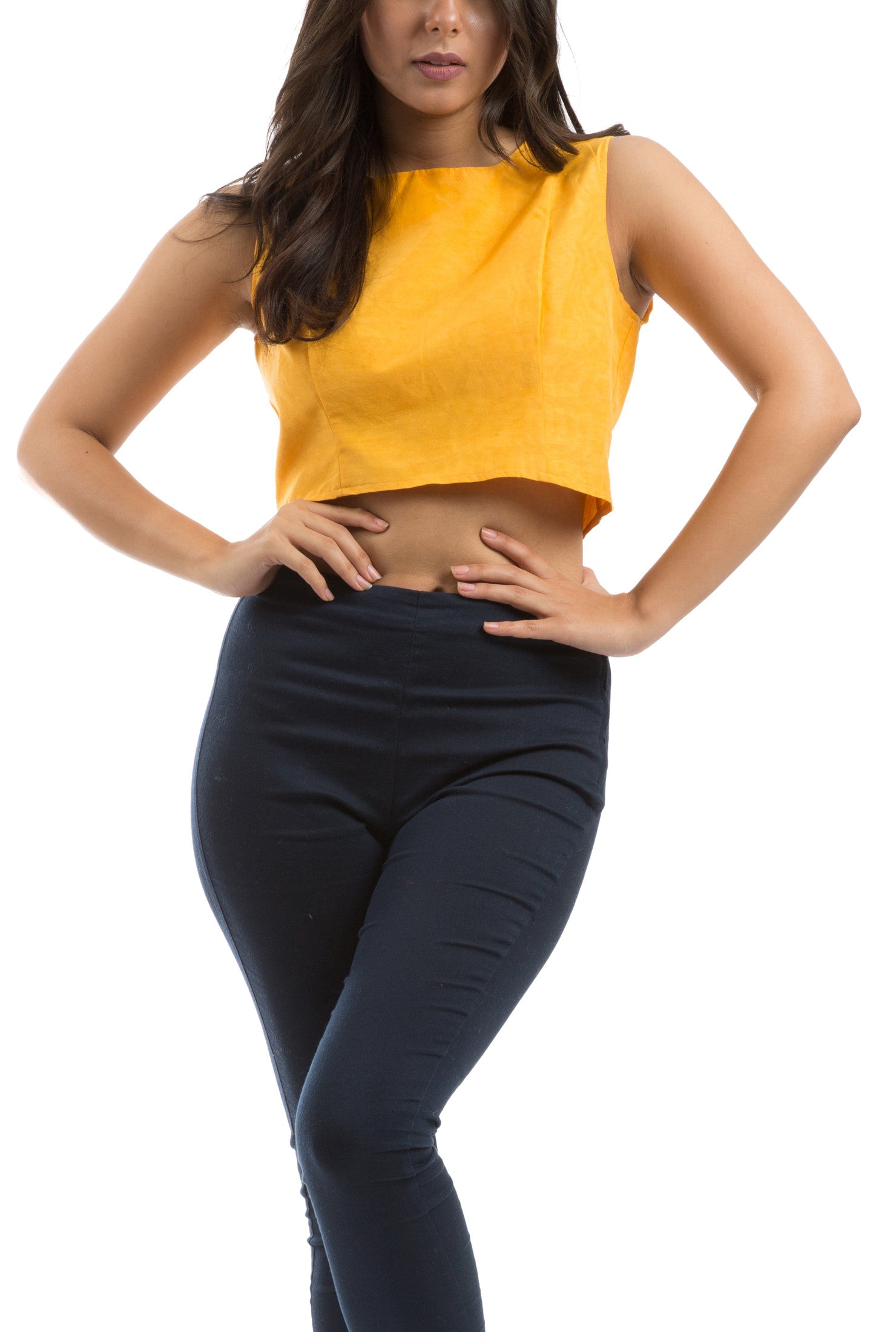 Crop Top - Yellow