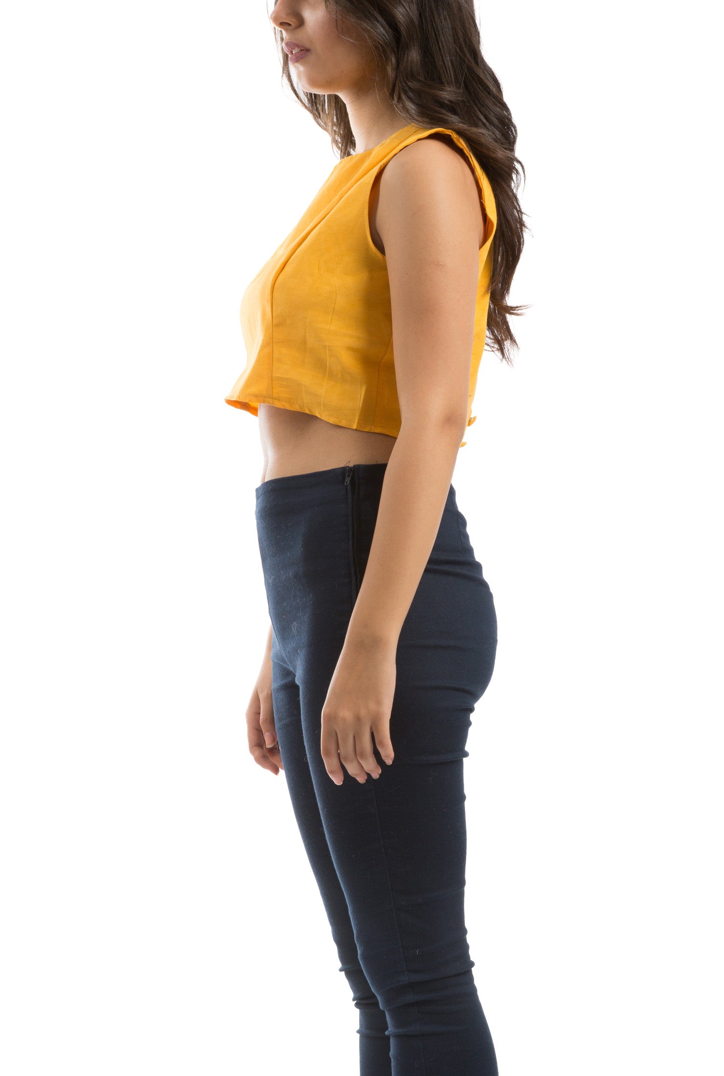 Crop Top - Yellow