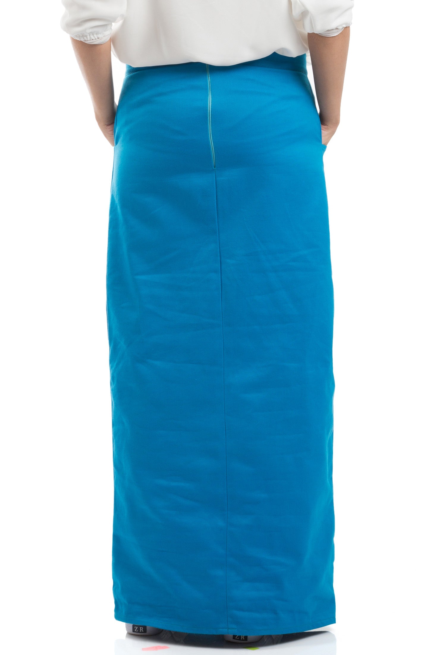 Cozy Denim Skirt - Blue