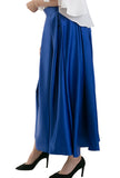Royal Box Pleated Skirt - Blue